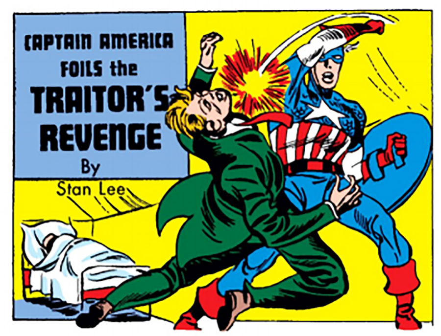 Bob Batchelor An assist from Captain America.